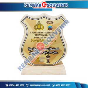 Piagam Penghargaan Akrilik Kabupaten Lombok Timur